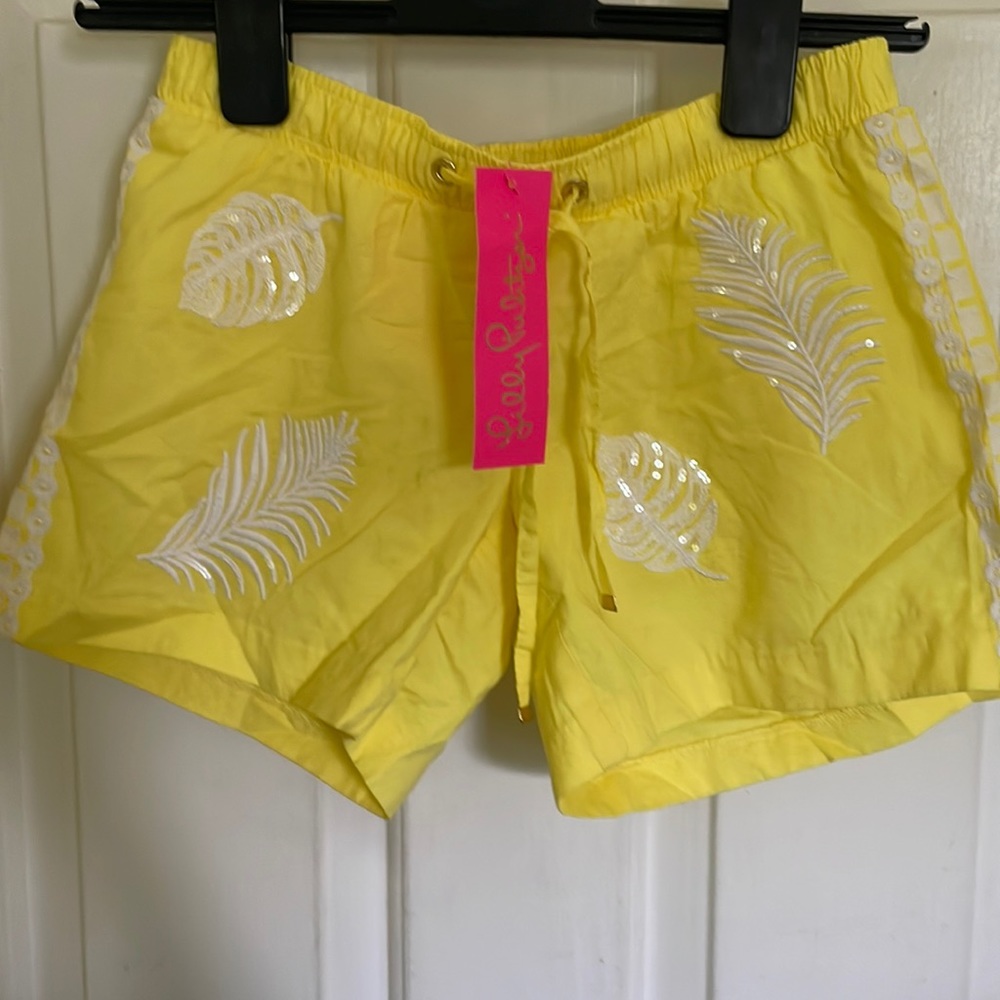 Lilly Pulitzer Katia Embroidered Shorts XXS